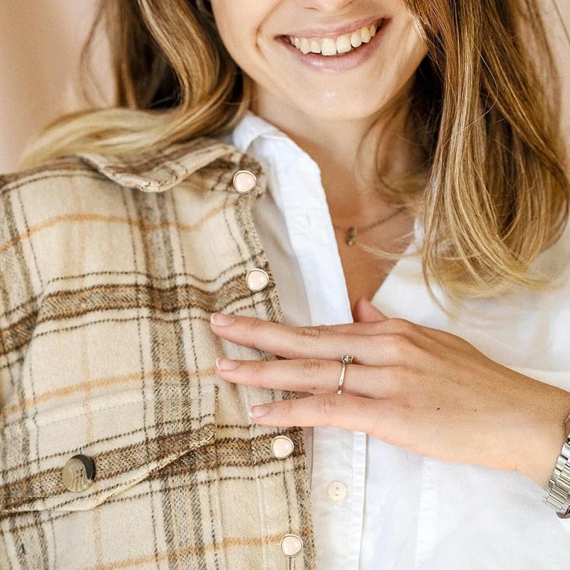 Faux Pearl Shirt Buttons 50pcs For Sewing Clothing Decorative Round DIY Suits Sweaters - Image 3
